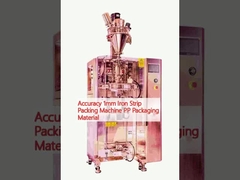 Kesinlik 1 mm Demir Şerit Paketleme Makinesi PP Paketleme Malzemesi