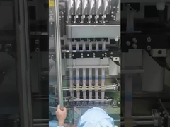 6 şeritli yüksek hızlı domates sosu doldurma ambalaj makinesi